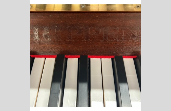 Rippen Dark Oak Wood Largo Upright Piano, Used - All Inclusive Premium Package (SN:130345) - Image 9